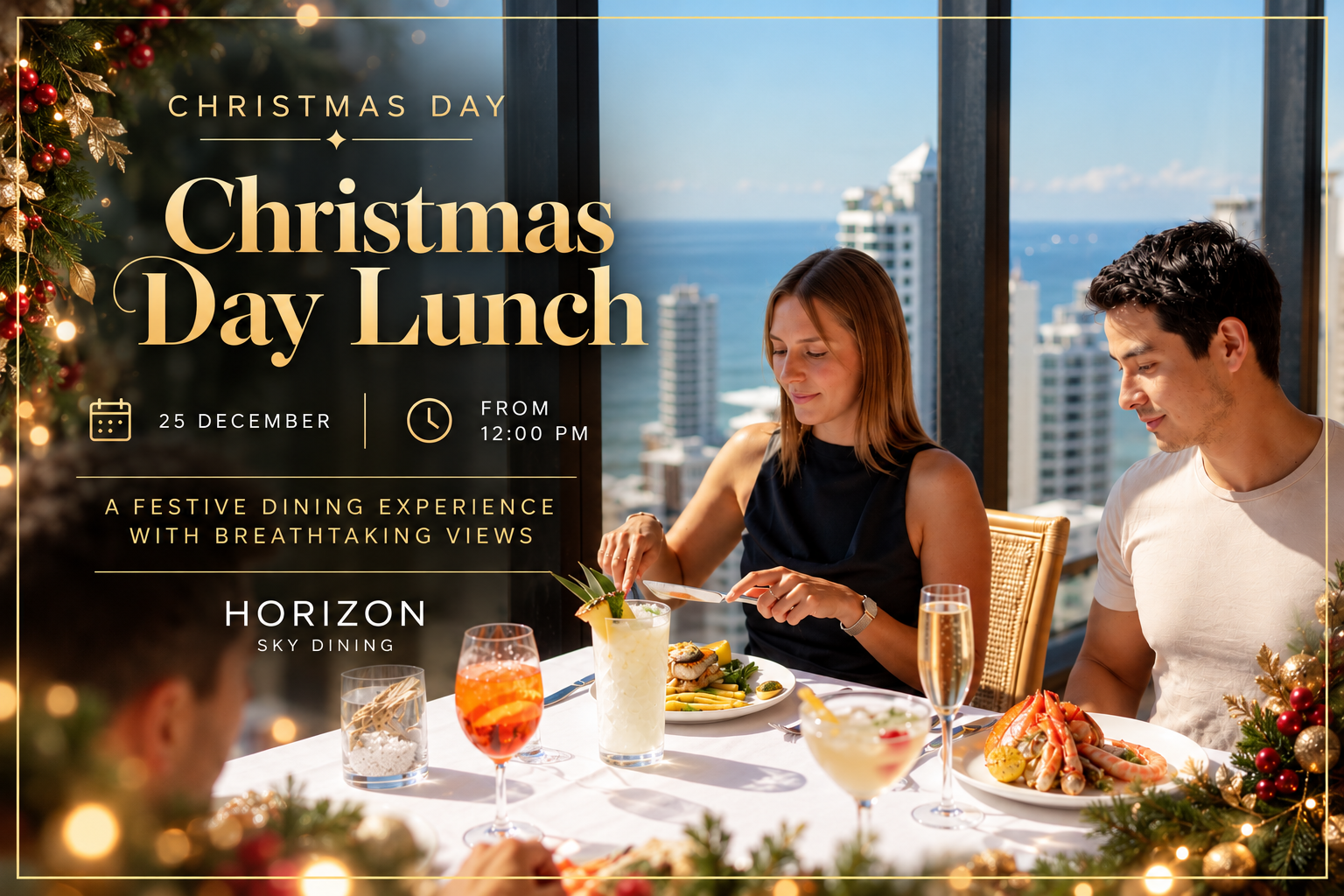 Christmas Day Lunch at Horizon