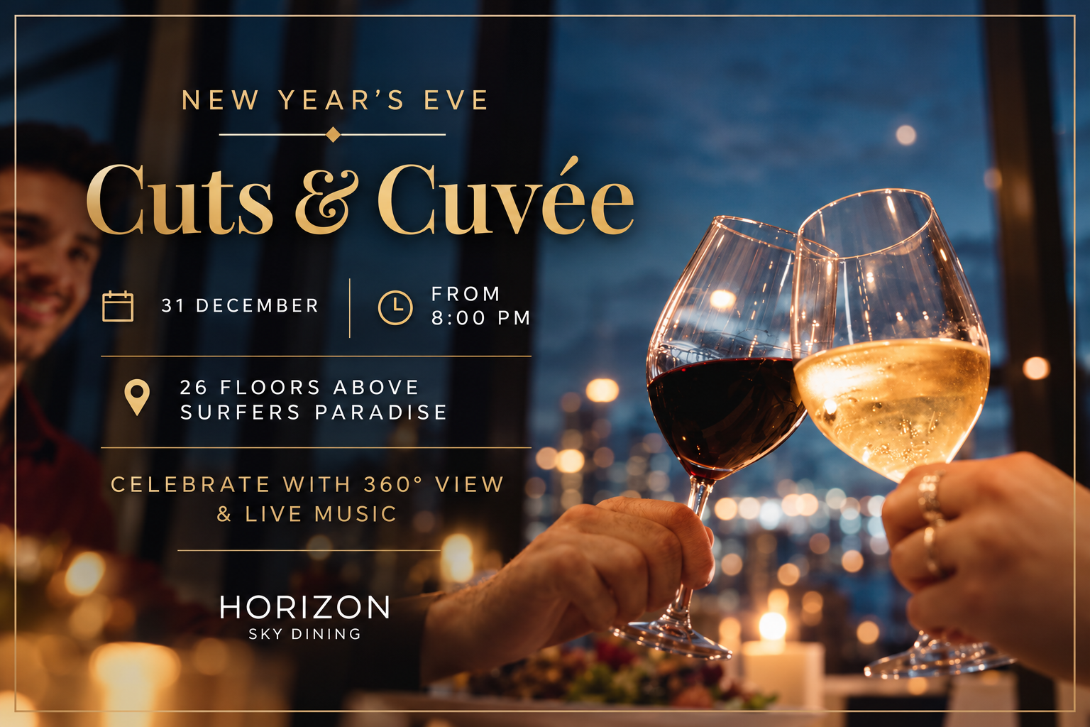 New Year’s Eve at Horizon Sky Dining